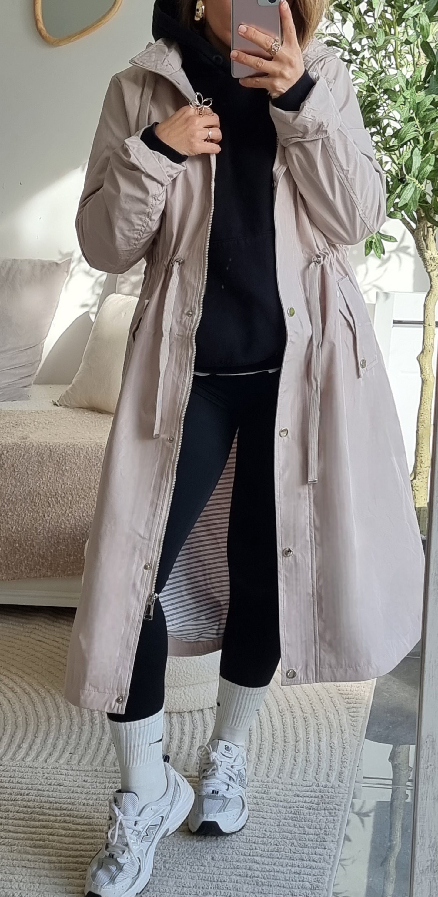 TRENCH IMPERMÉABLE BEIGE