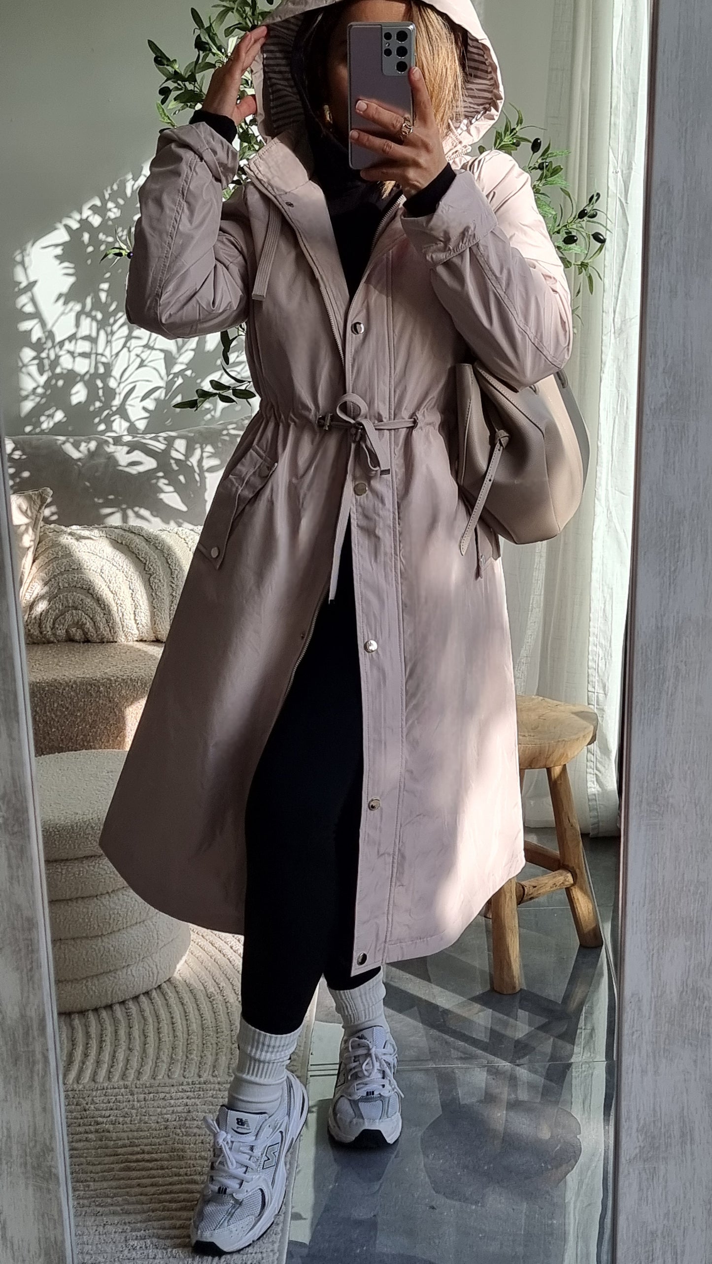 TRENCH IMPERMÉABLE BEIGE