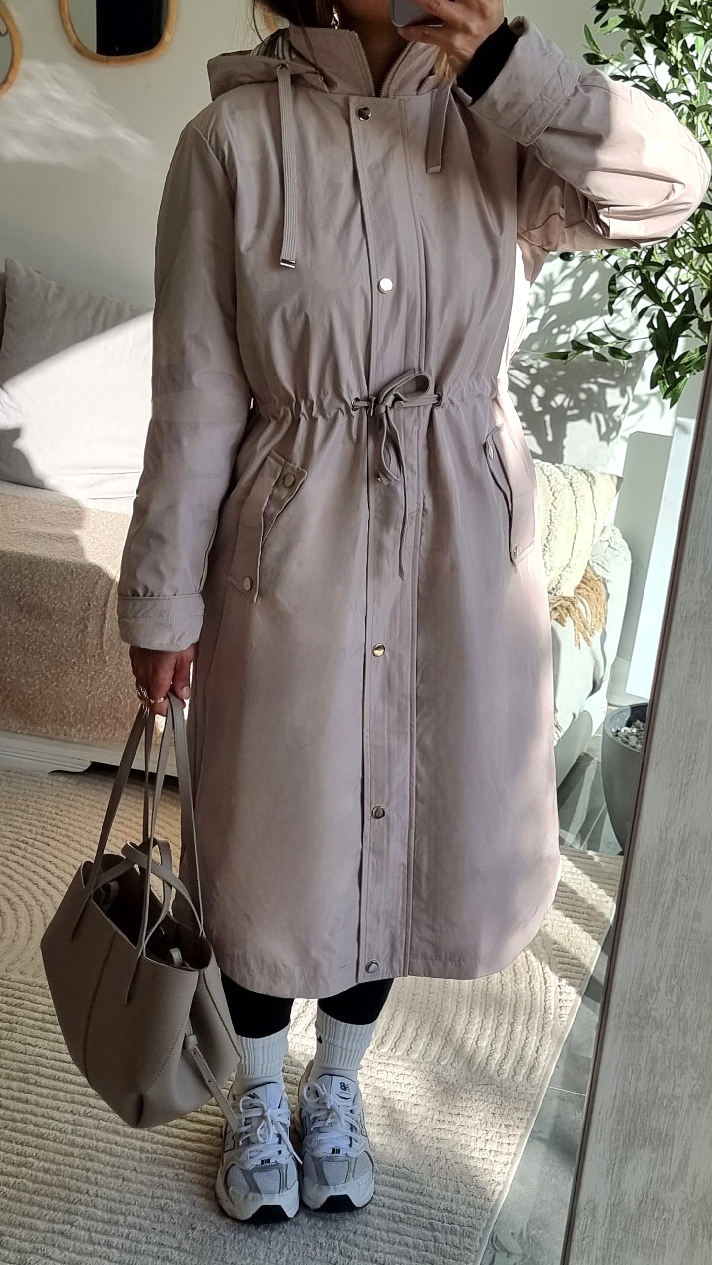 TRENCH IMPERMÉABLE BEIGE