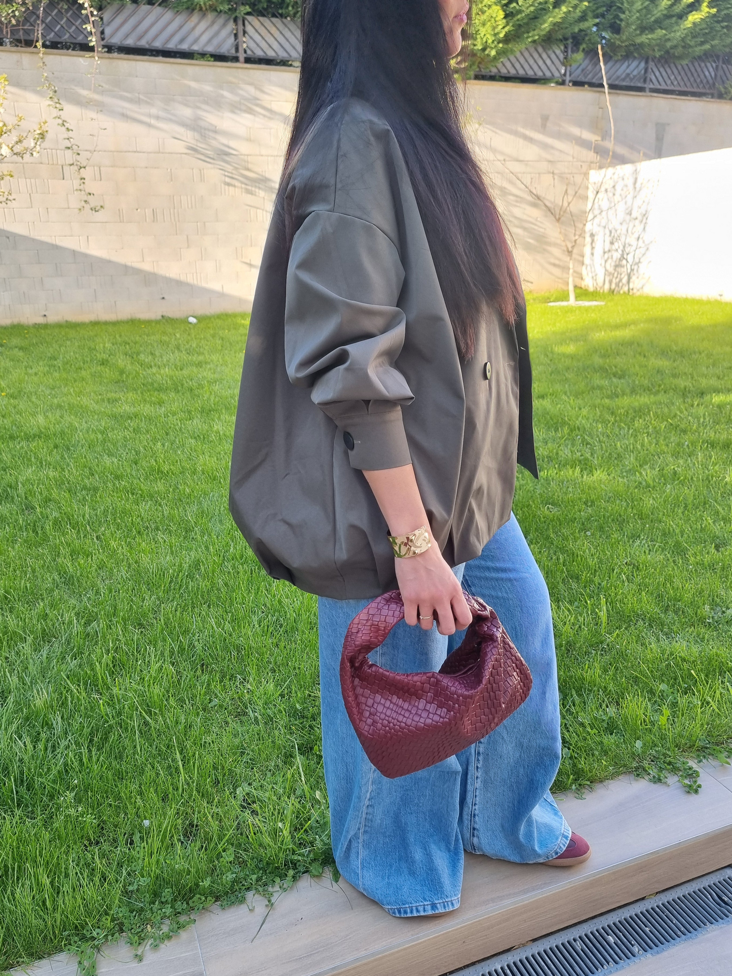 TRENCH BALLON KAKI
