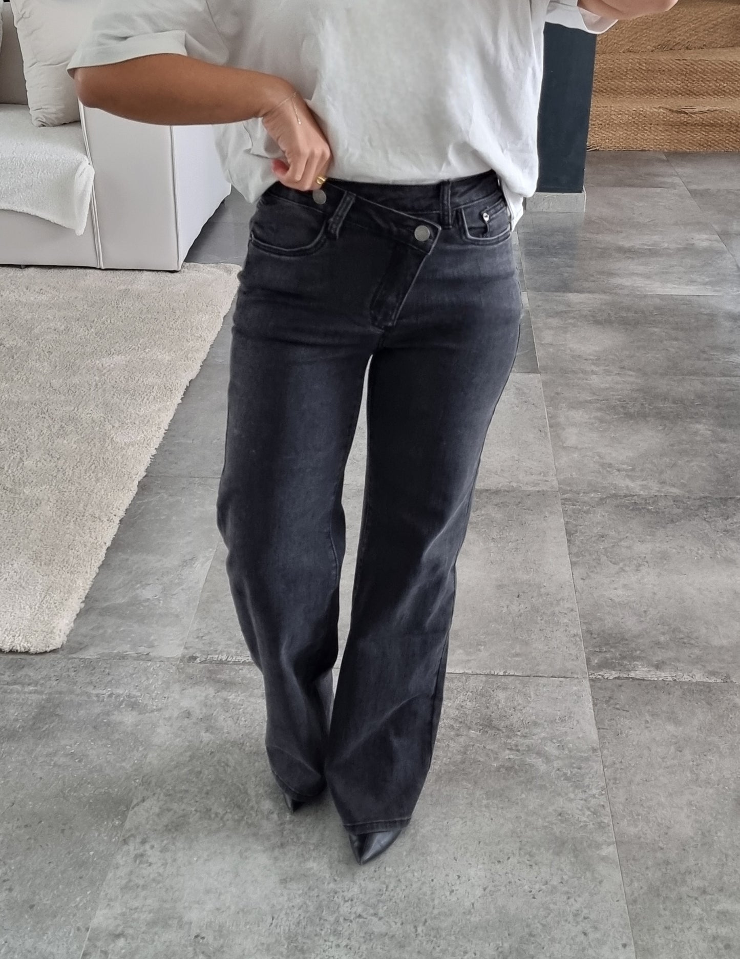 JEAN TAILLE ASYMÉTRIQUE