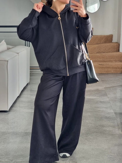 SURVÊTEMENT FLUIDE NOIR