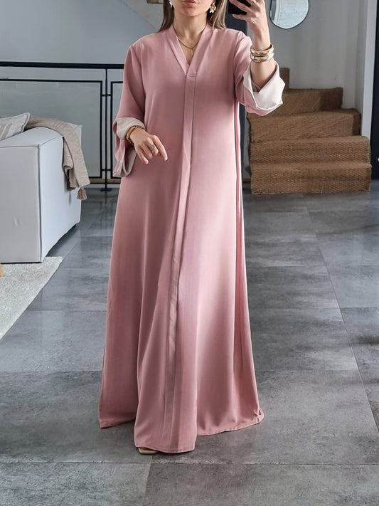 ABAYA EVASEE COL V ROSE CLAIR