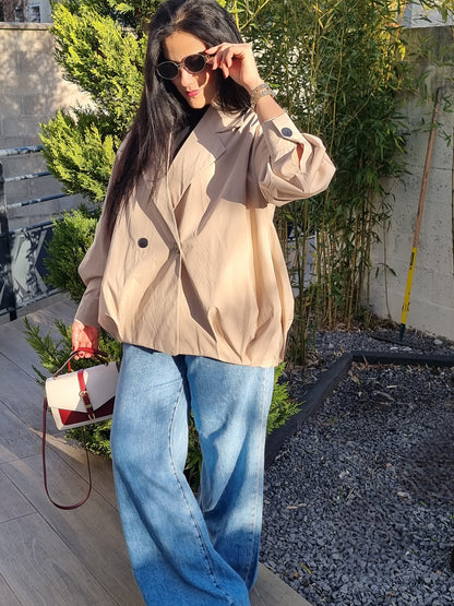 TRENCH BALLON BEIGE