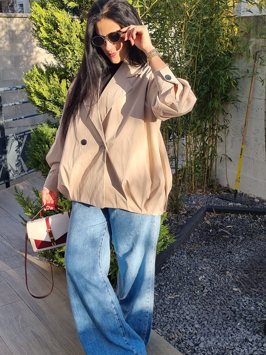 TRENCH BALLON BEIGE