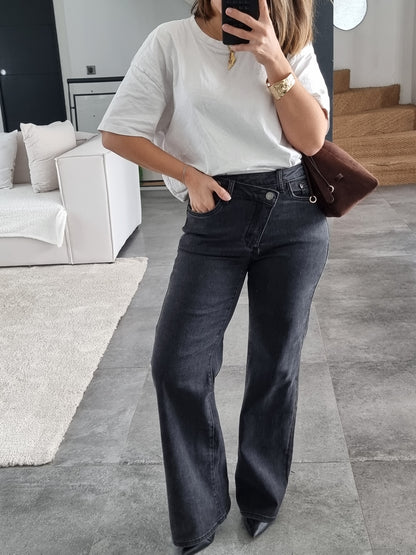 JEAN TAILLE ASYMÉTRIQUE