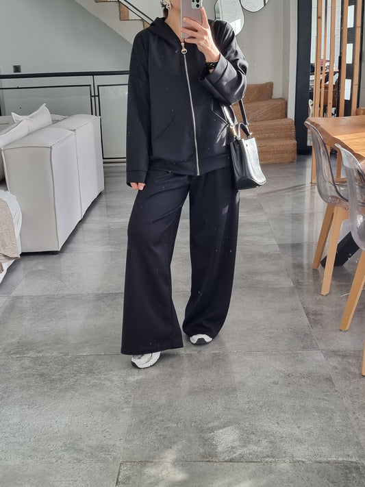 SURVÊTEMENT FLUIDE NOIR