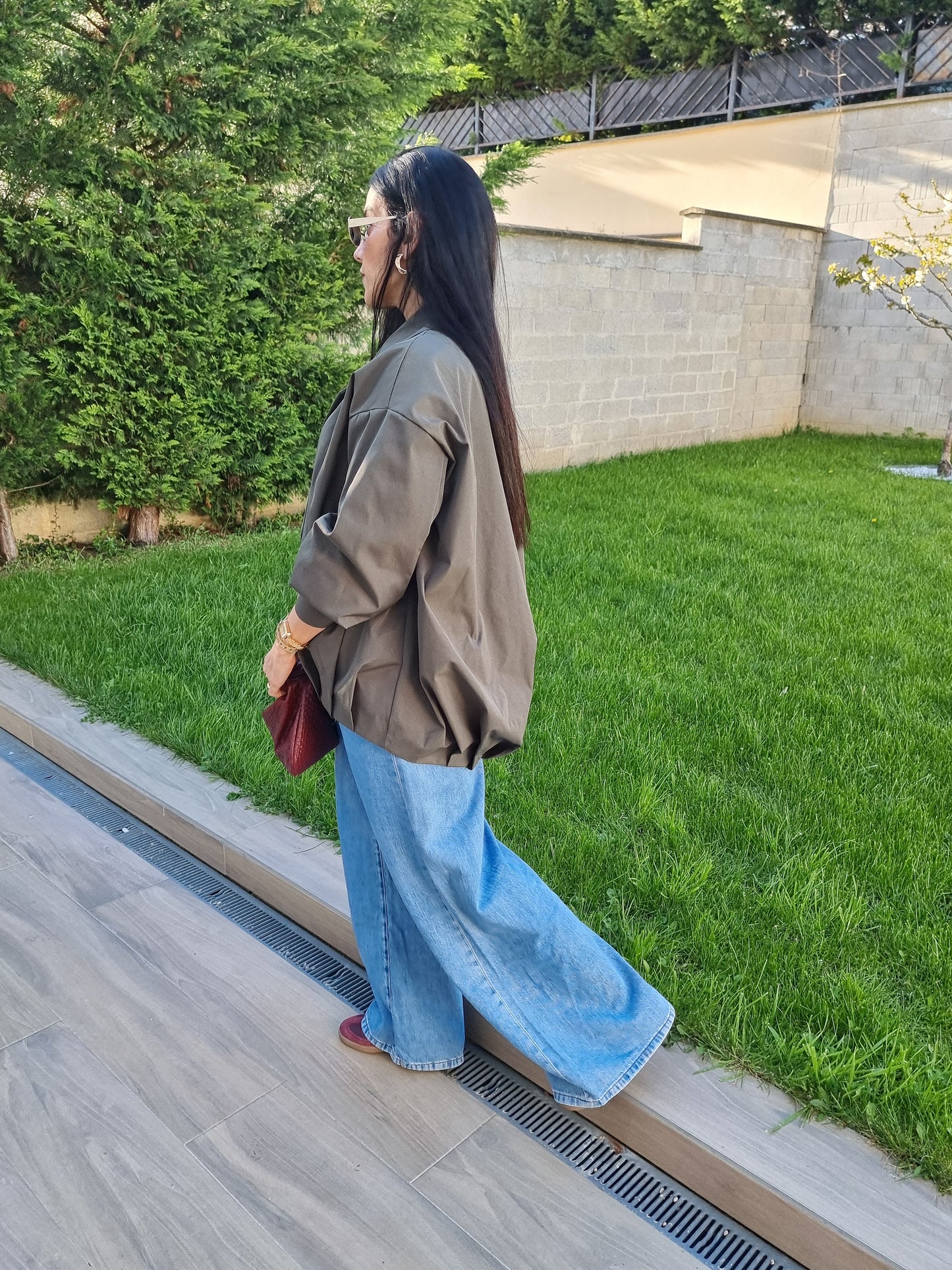 TRENCH BALLON KAKI