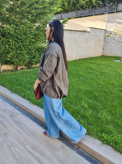 TRENCH BALLON KAKI