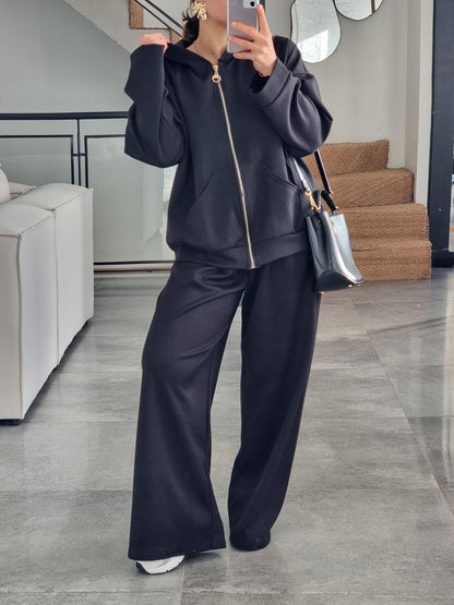 SURVÊTEMENT FLUIDE NOIR