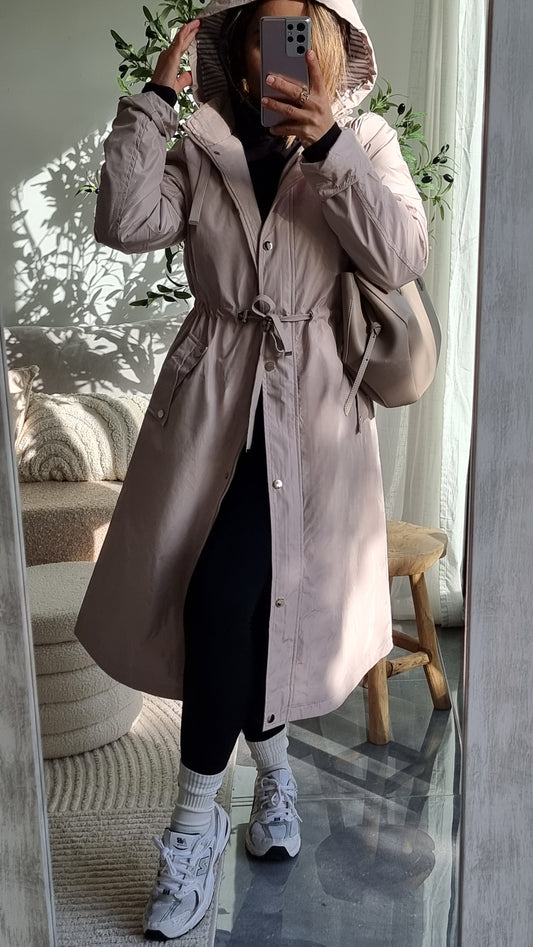 TRENCH IMPERMÉABLE BEIGE