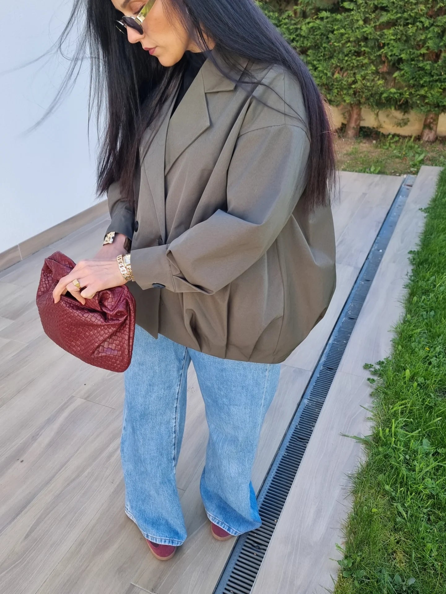 TRENCH BALLON KAKI