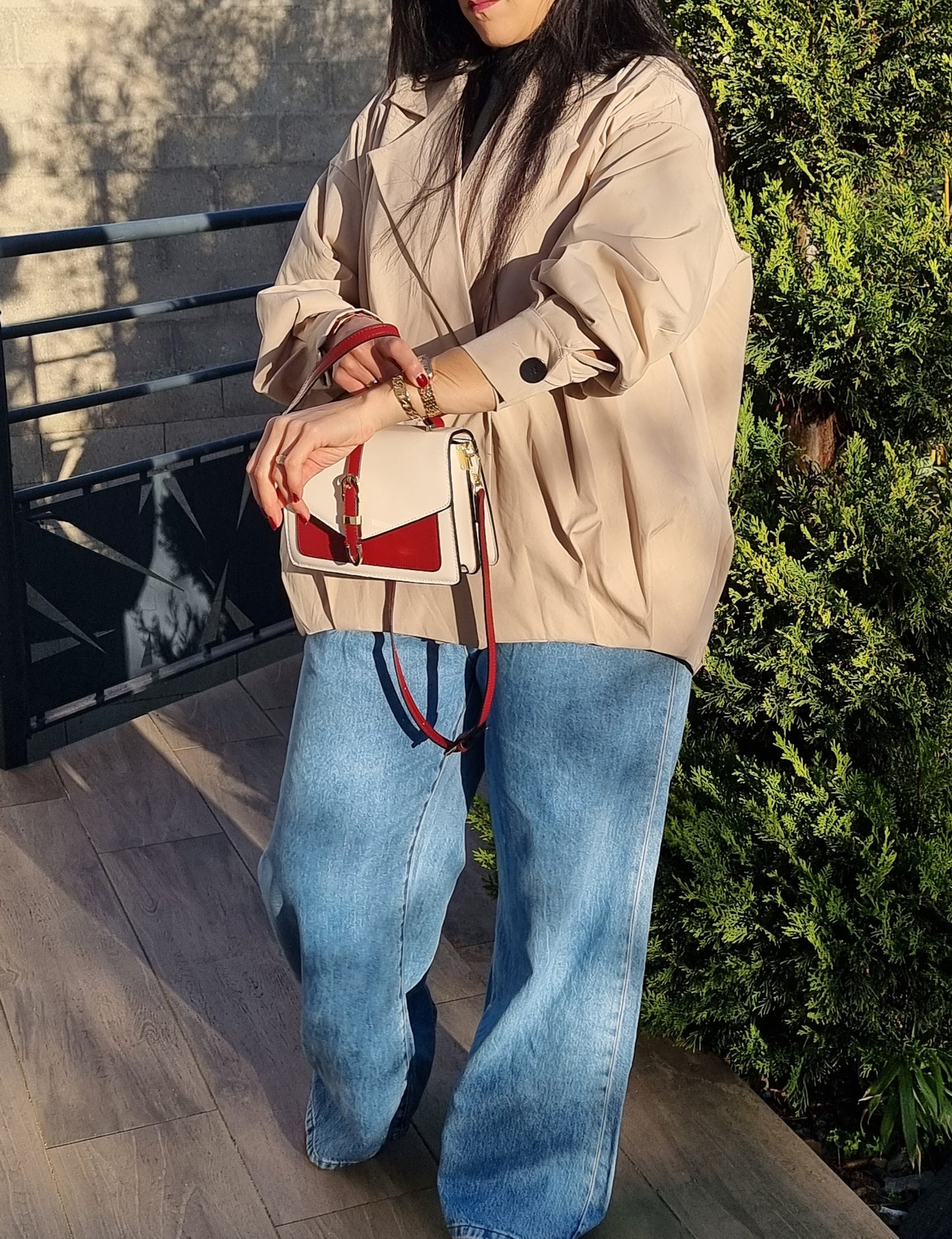 TRENCH BALLON BEIGE