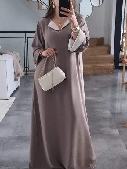 ABAYA EVASEE TAUPE