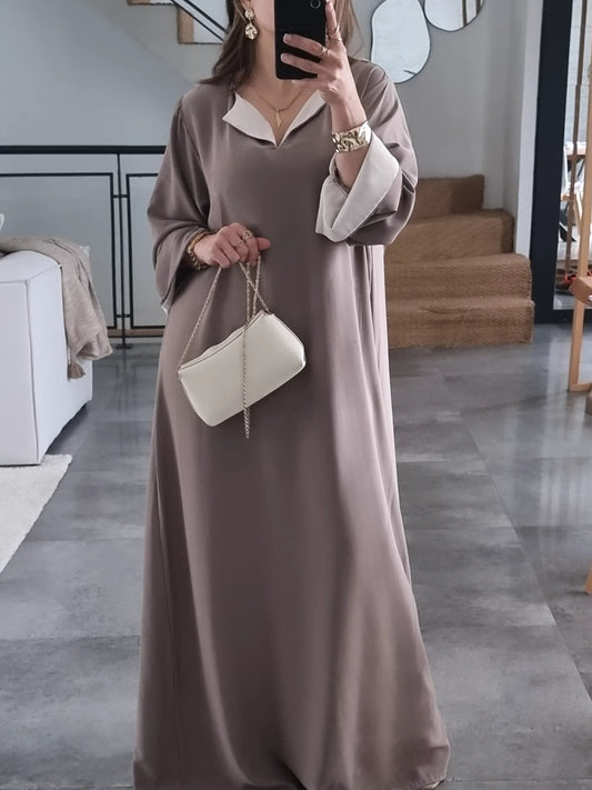ABAYA EVASEE TAUPE