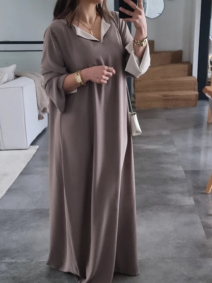 ABAYA EVASEE TAUPE