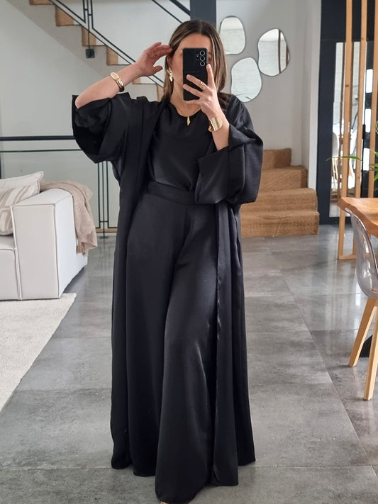 ENSEMBLE KIMONO NOIR