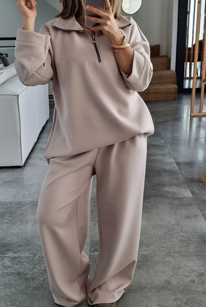 ENSEMBLE DÉCONTRACTÉ BEIGE