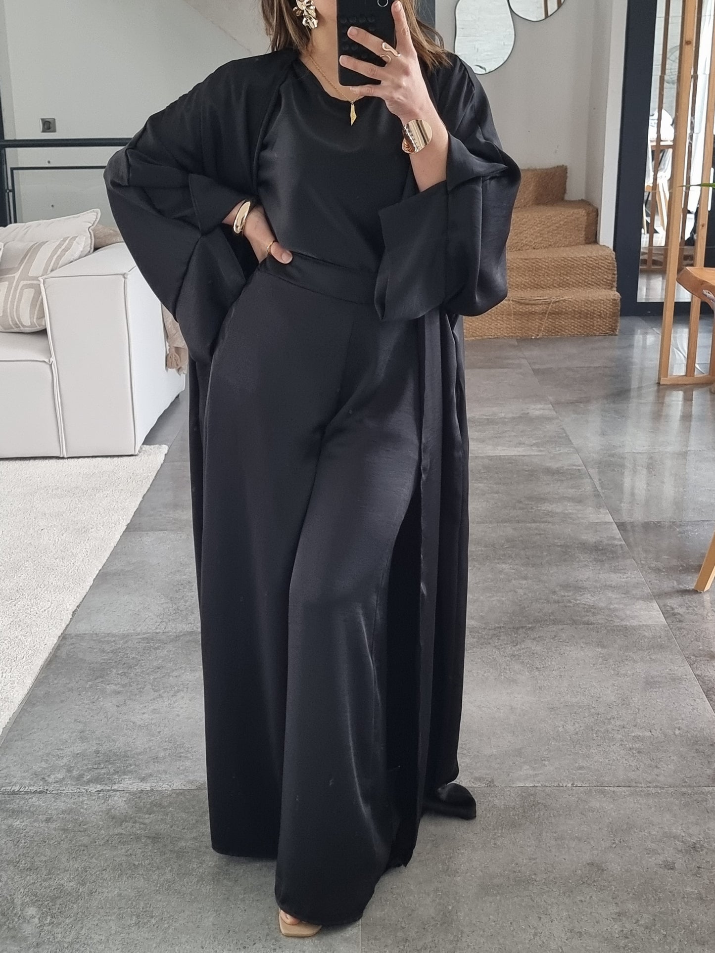 ENSEMBLE KIMONO NOIR