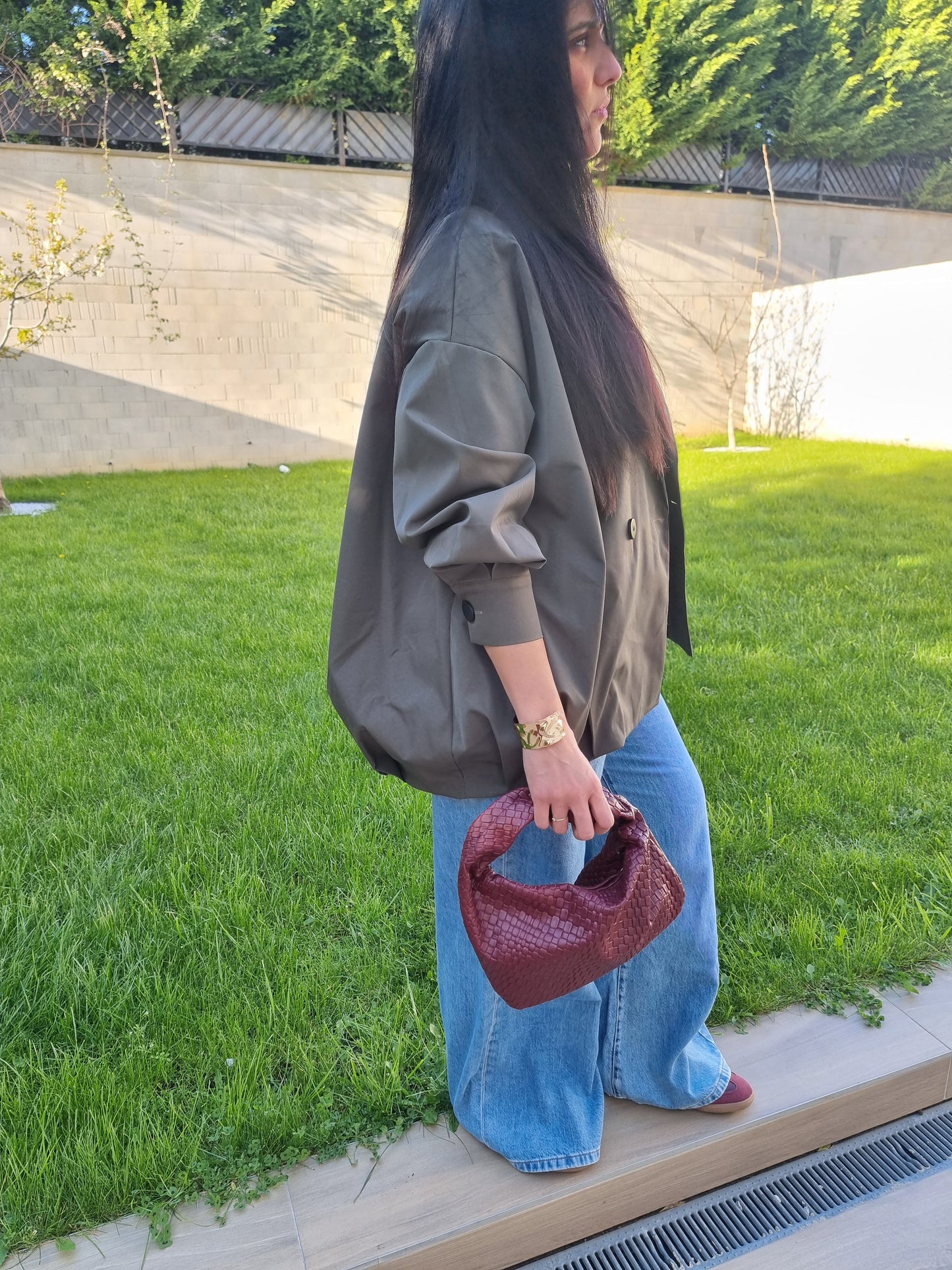 TRENCH BALLON KAKI