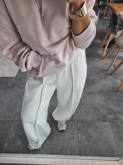 PANTALON DÉCONTRACTÉ BLANC