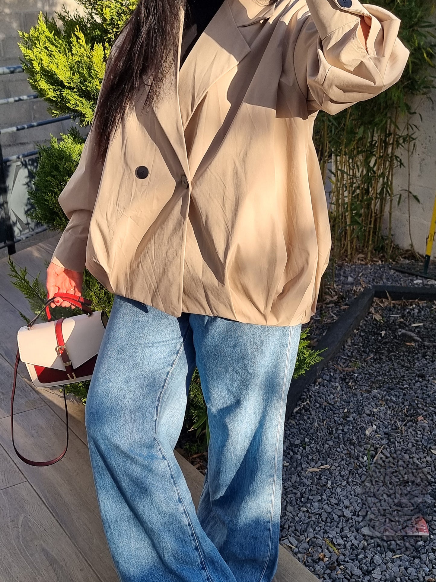 TRENCH BALLON BEIGE