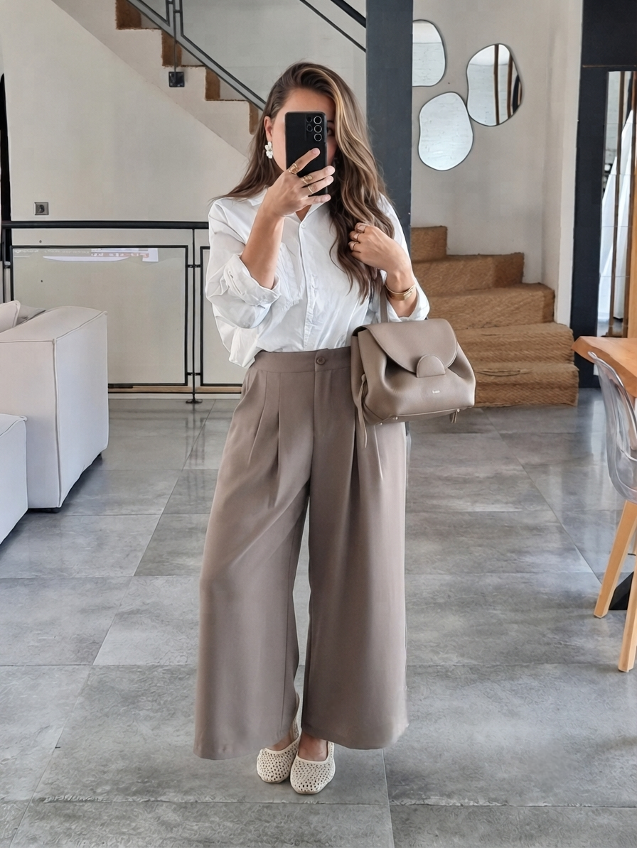 BERMUDA LONG TAUPE