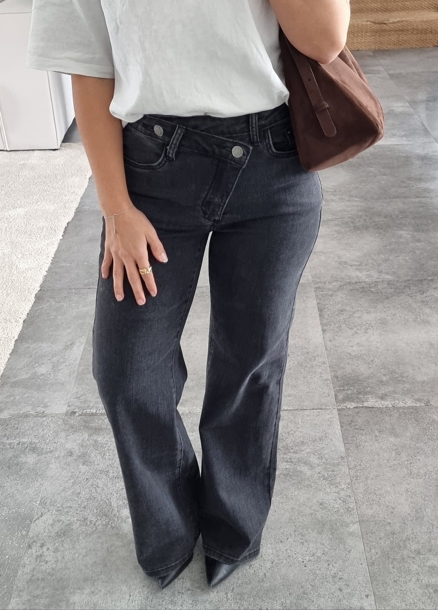 JEAN TAILLE ASYMÉTRIQUE