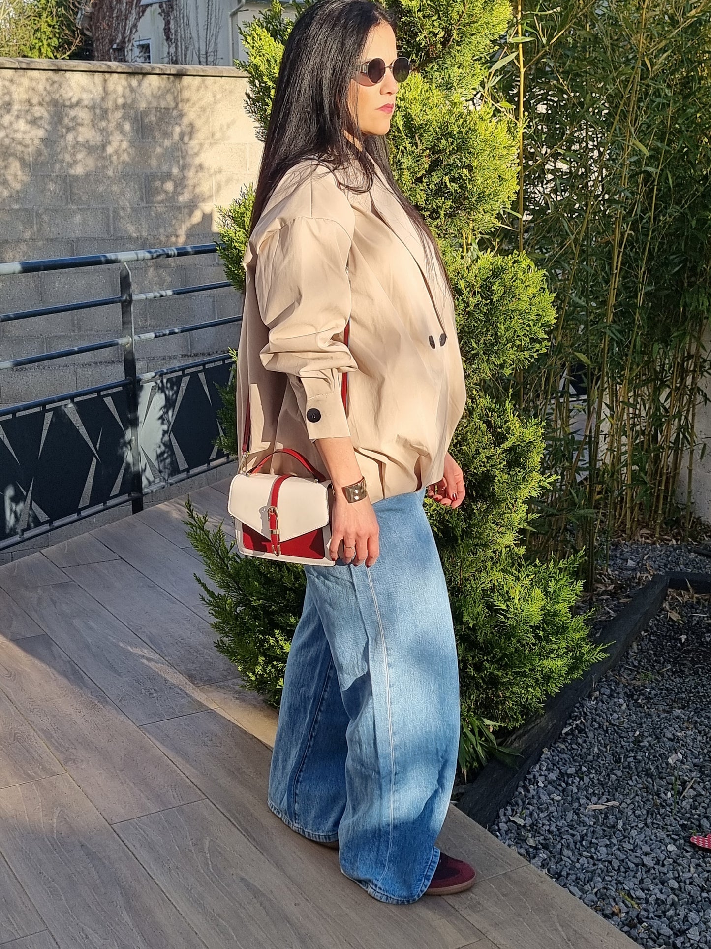 TRENCH BALLON BEIGE